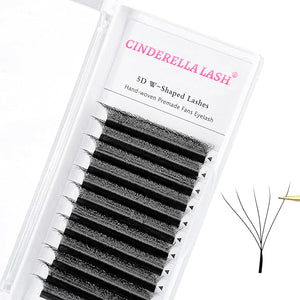 5D lash extension stable curl save worker time soft material 0.07 thickness