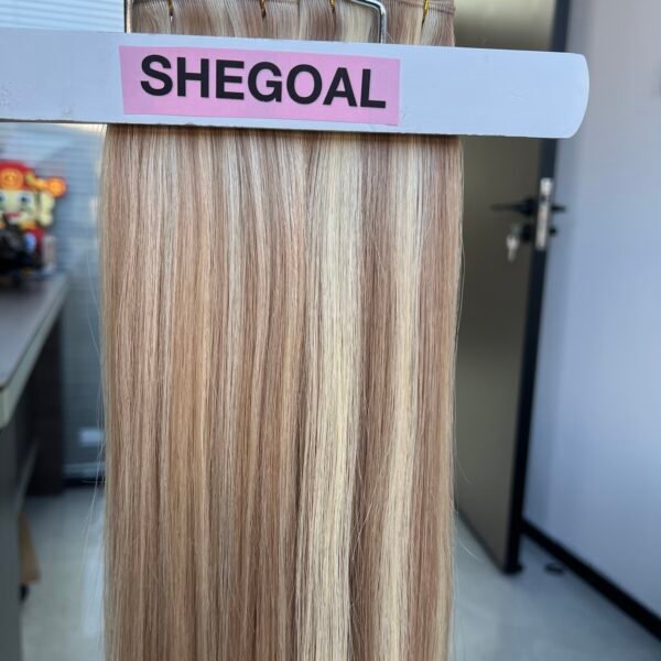 #FA Color Genius Weft Premium Hair Extensions - 100% Virgin Raw Human Hair Weft