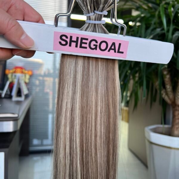 #FV Color Nano Hair Extension Double Drawn Raw Human Hair