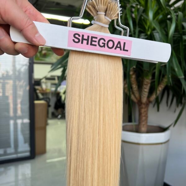 M#18/#60 Color Nano Hair Extension Double Drawn Raw Human Hair
