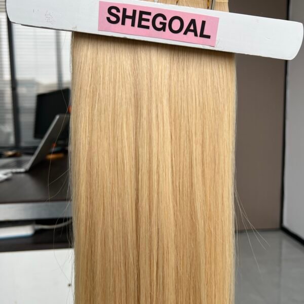 M#18/#60 Color Genius Weft Premium Hair Extensions - 100% Virgin Raw Human Hair Weft