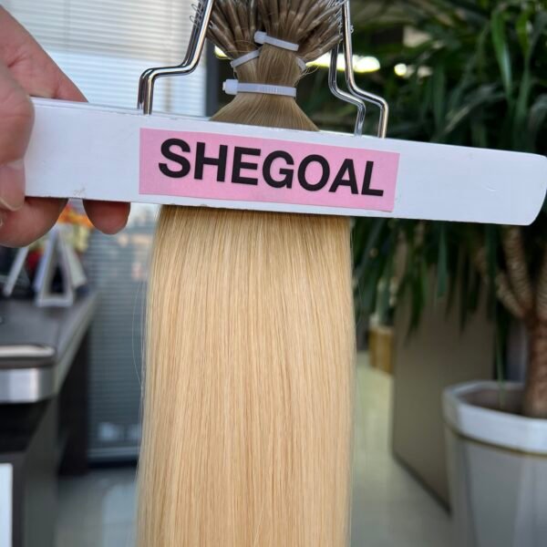 #RLC Color Nano Hair Extension Double Drawn Raw Human Hair