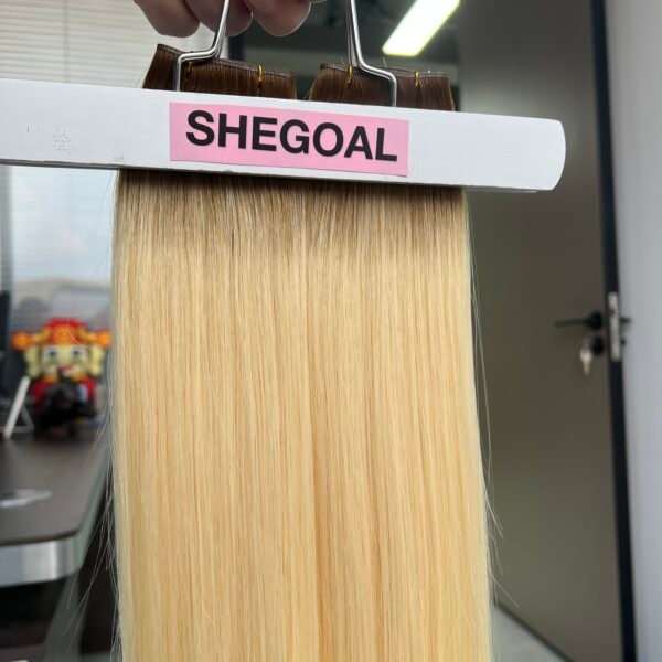T#3/#60 Color Genius Weft Premium Hair Extensions - 100% Virgin Raw Human Hair Weft