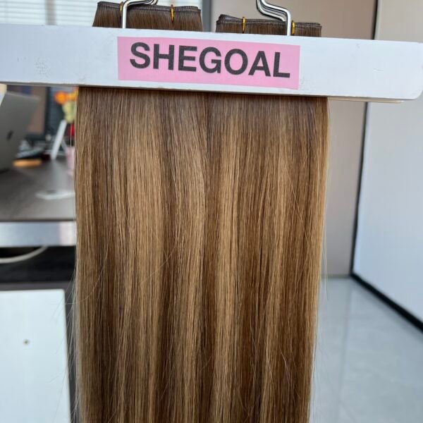 #TAC Color Genius Weft Premium Hair Extensions - 100% Virgin Raw Human Hair Weft