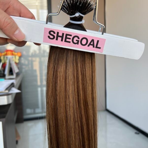 #TBF Color Nano Hair Extension Double Drawn Raw Human Hair
