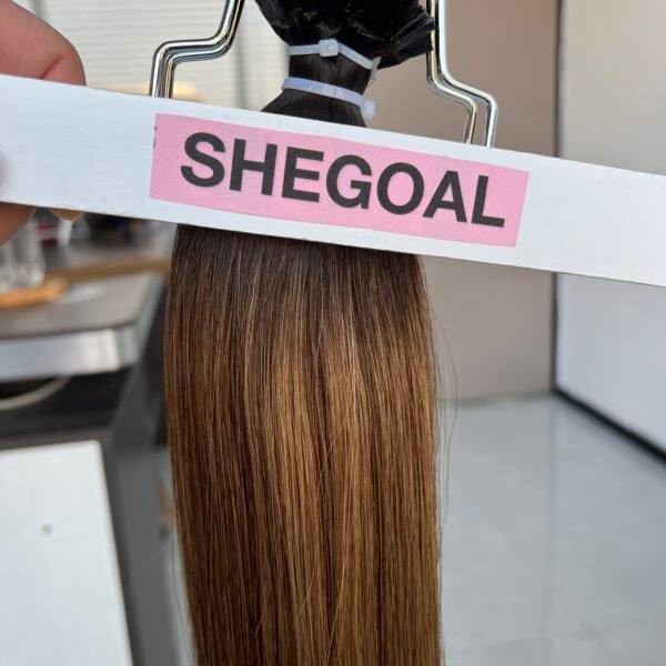 #TBF Color Flat Tip Hair Extensions - 100% Raw Virgin Human Hair
