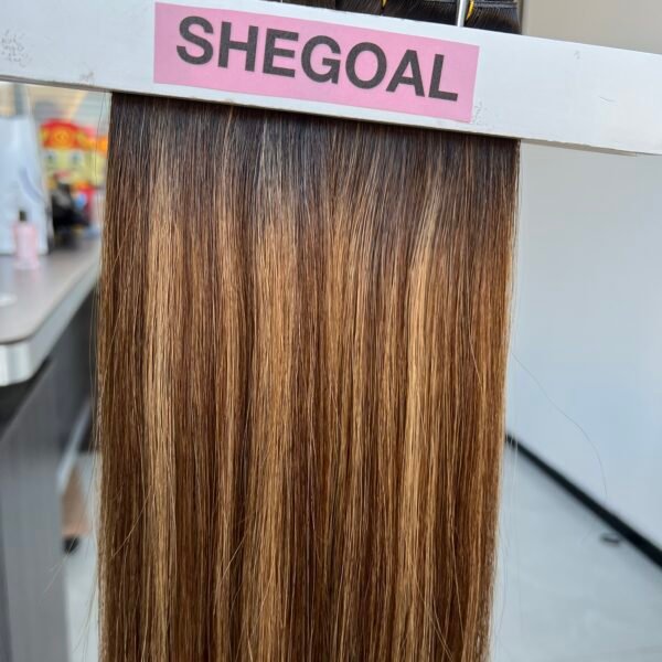 #TBF Color Genius Weft Premium Hair Extensions - 100% Virgin Raw Human Hair Weft