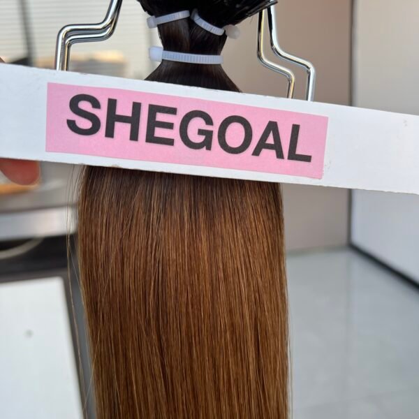 #TDE Color Flat Tip Hair Extensions - 100% Raw Virgin Human Hair