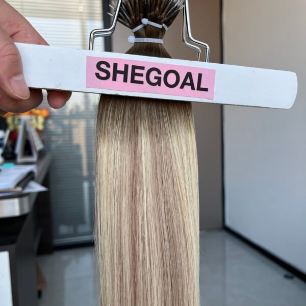 #TSK Color Nano Hair Extension Double Drawn Raw Human Hair