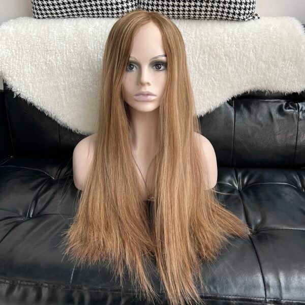 #7/#8/#16 Real Human Hair Jewish Wig Healthy Fine Texture Natural Look Soft and Long Lifespan